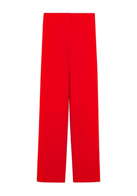 Pantaloni a gamba ampia adelchi in rosso MaxMara - donna MAXMARA SPORTMAX | 2512131013600002